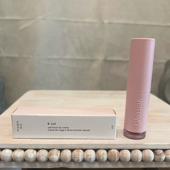 Glossier Soft Touch Lip Creme "JET" - Picture 4 of 8
